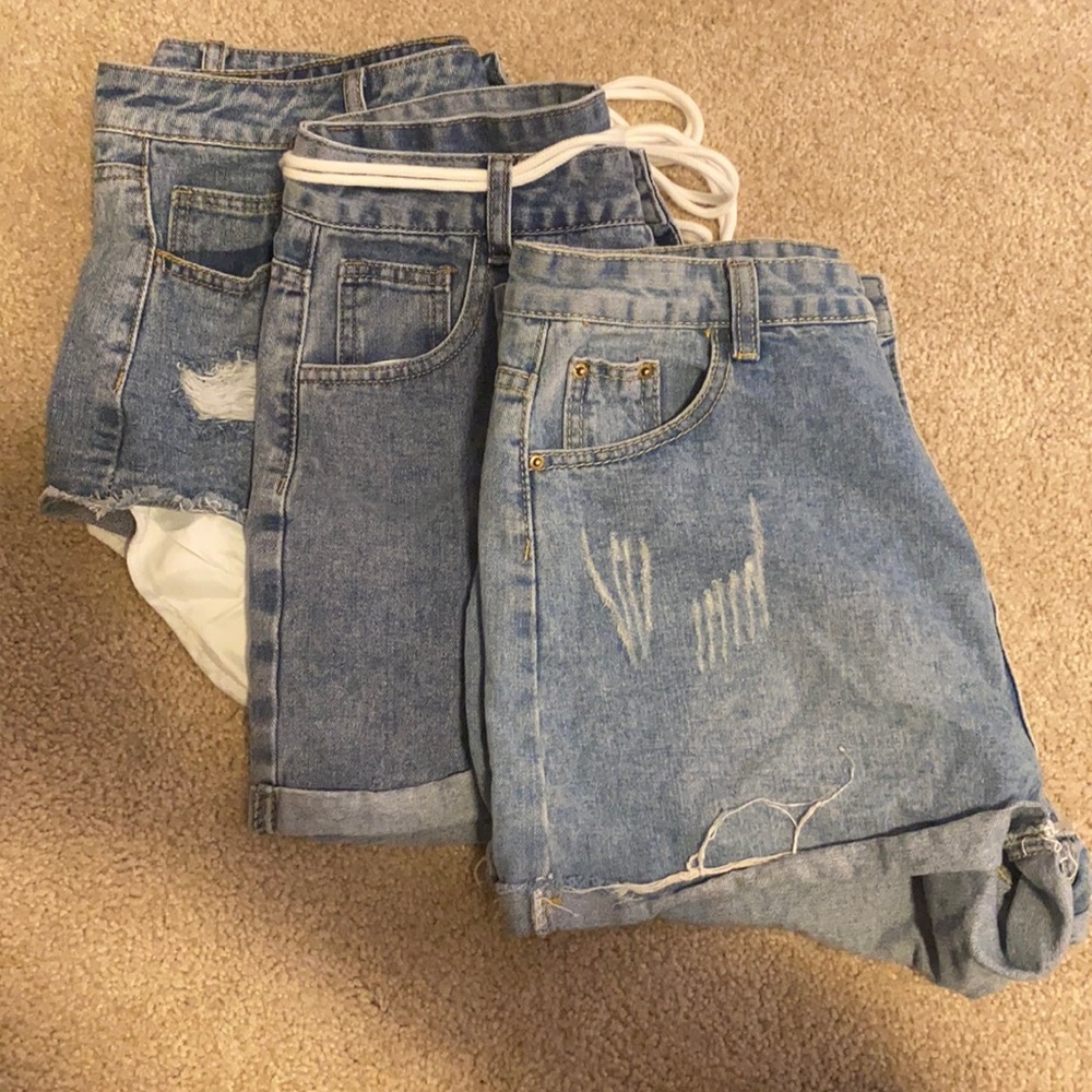 SHEIN Large & XL Jean Shorts